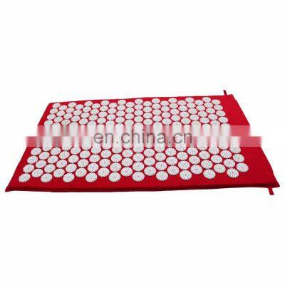 Custom Color White Round Spike Acupressure Mat At Cheap Price