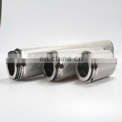 Stainless steel Sintered mesh filter element micrometer-grade breathable 316L porous stainless steel filter element