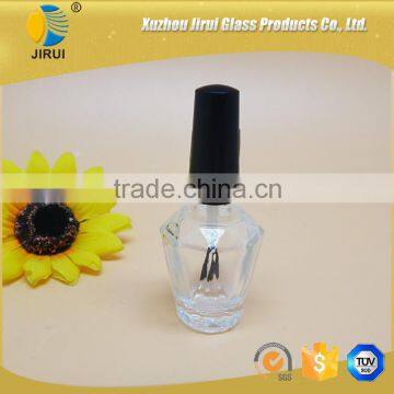 12ml diamond shape nail polish glass bottle