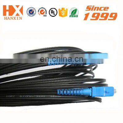 FTTH 1 2 4 Core G657A1 Fiber Optic Drop Cable Patch Cord photo-2