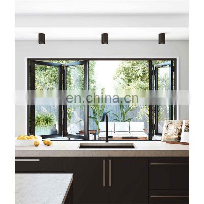 Australia Standard AS2047 Approved  Bi Fold Aluminium Double Glazed Windows