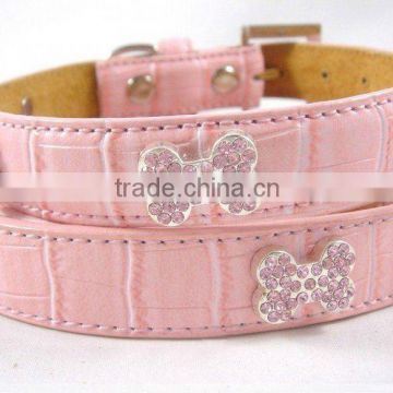 Fashion rhinestone pet dog collar