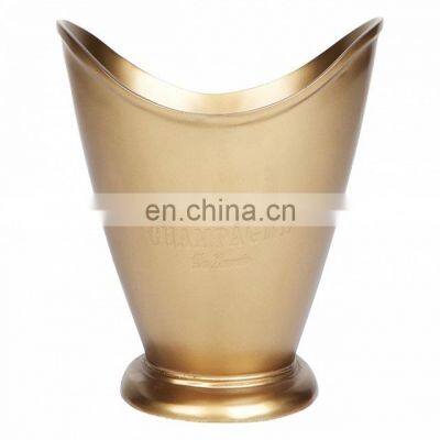 gold oval wine bucket