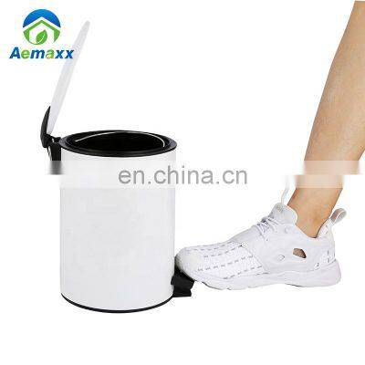 Hotel Stainless Steel 3L 5L Pedal Bin Soft Closing Trash Can for Home and Kitchen photo-5
