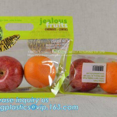 Поднимающиеся пакеты, многоразовые прозрачные пакеты для продуктов питания, фруктов, пригодные для морозильника, пластиковые пакеты с слайдером-резачком и запорным замком