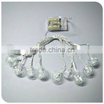 Cotton Ball Light String Christmas Decor Wholesale Clear Cable Christmas Ball Ornaments photo-4