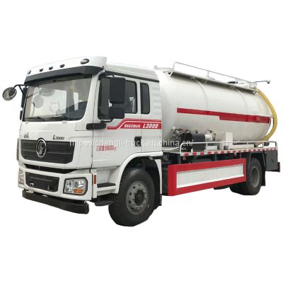 Shacman L3000 4x2 14000 liters 12cbm sewage unblocking high pressure truck