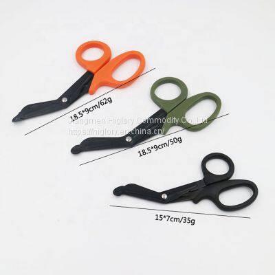 Hot-selling Bandage Scissors Colored Trauma Shears With Lazer Logo photo-5