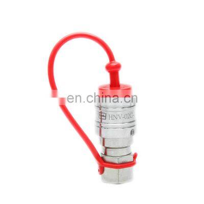 Stainless Steel ISO7241-B Pipe Fitting Quick Couplings Hose Connector Push-in Type Quick Couplings