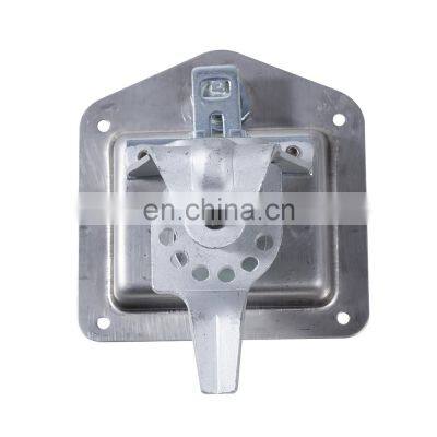 MS858-7 Toolbox Recessed Folding T Lock / Handle/Truck Tool Box Locks With Padlock Device photo-3