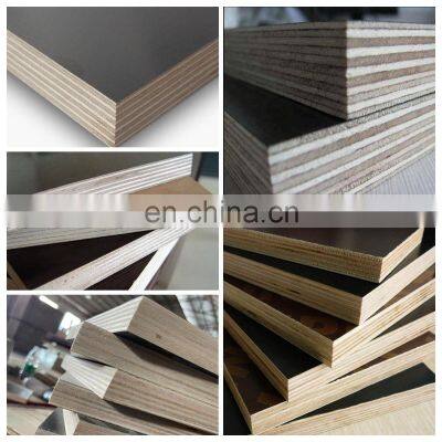 Marine plywood for concrete formwork 1220*2440*20mm film faced plywood