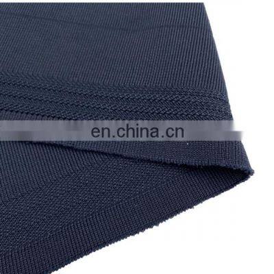 Sample Free Professional sport knitting jacket accessories rib 850gsm elastic ribbed clothing tshirt cuff ribbing