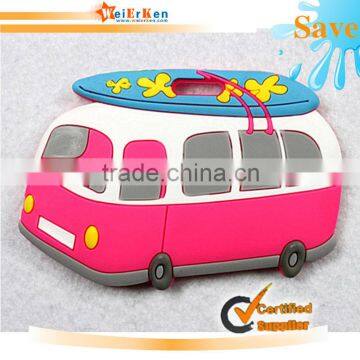 mini bus fridge magnet