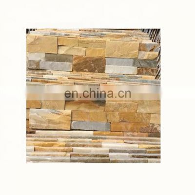 Thin slate stone exterior wall cladding veneer  stone