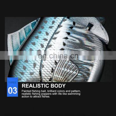 JOHNCOO 115mm Crankbaits Slow Sinking Jointed Hard Bait Artificial VIB Bass Fishing Lures photo-5