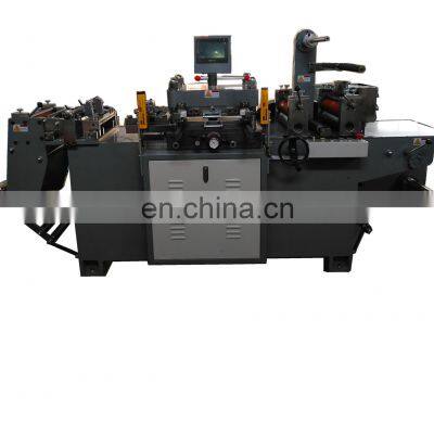 Label Adhesive Paper Cup Film Sticker Platen Flat Bed Cutter Automatic Press Die Cutting Punching Creasing Hot Foil Stamping Mac photo-2