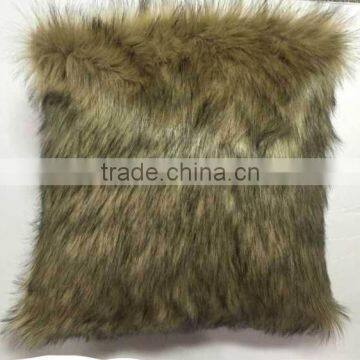 Animal Faux Fur Decorative Pillows photo-5