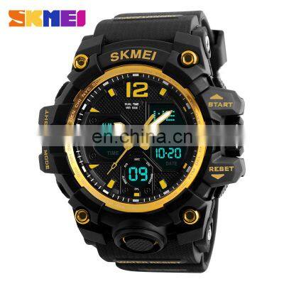 Manufacturer Direct Sales Cheap Good Quality Skmei 1155B Brand Custom Logo Silicone Slap Sport Quartz Watch