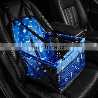 Travel Dog Car Seat Cover Folding Hammock Pet Carriers Bag Carrying For Cats Dogs Transportin Pet Carrier Seat photo-2