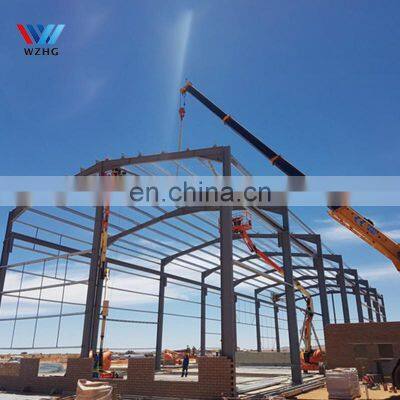 Economical Warehouse Building Price Hot Sale Ethiopia Prefabricated Steel Structure Warehouse photo-2
