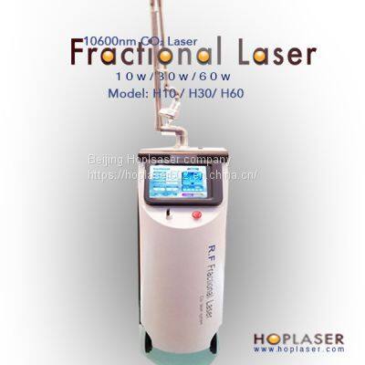 Co2  fractional laser for removing scar and pigment