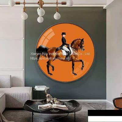 Люкс-украшение для дома печатная абстрактная живопись с животными photo-3