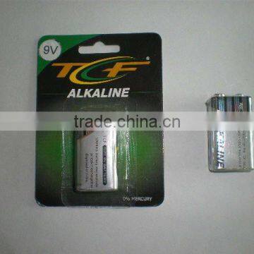 TCF Alkaline 9V battery