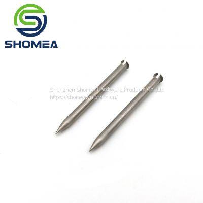 Shomea Customized pencil point tip 304/316 Stainless Steel Piercing needle with flared end