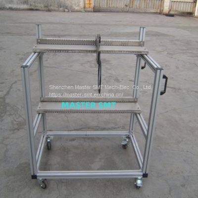 Aluminum Alloy Material SMT Storage Feeder Cart for I-PULSE Feeder