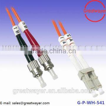 OM3 Duplex 5.25mm pitch type Mini LC Fiber Optic Patch Cord