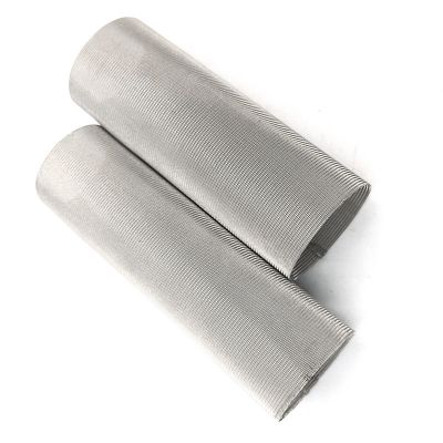 High Precision Stainless Steel Woven Wire Mesh Screen Cylinder Filter Tube For Liquid Filtration