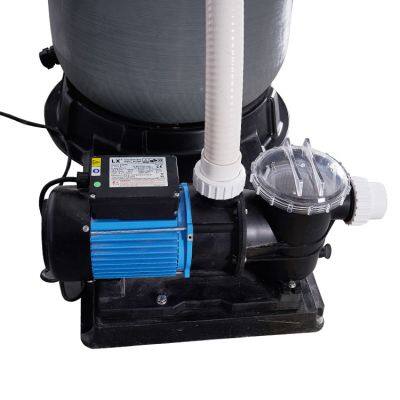 Multi Function 6 Port Valve Fiberglass Top Mount Sand Filter With Pump Combo Sand Filter Pump Swimming Pool photo-3