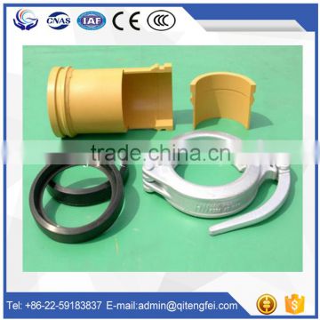 High quality forging and casting concrete pump rubber hose clamp