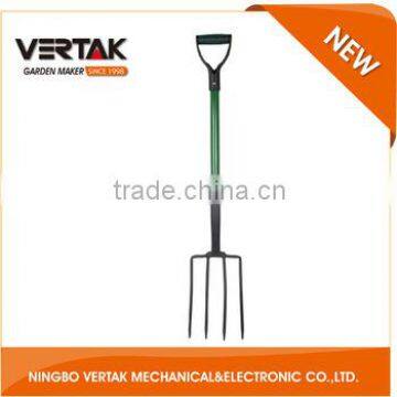 Front rank of garden tools supplier garden fork , garden tools fork , 4 prong garden fork
