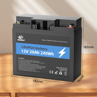 Deep Cycle 12v20ah Rechargeable Dry Charged Sealed Lead Acid Replacement Battery 12v 20ah Batteries for Electric Scooter photo-3