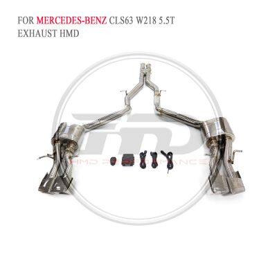 SS304 Exhaust Catback for Mercedes Benz C63 W205/CLA250/CLS63 W218/CLS300 CLS350 C257/CLS450 C218 Car Accessories WhatsApp+86 18946955156