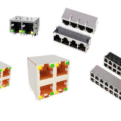 15FB-41DNL. Сетевой трансформатор - 48-контактный - для приложений с питанием по Ethernet (POE)