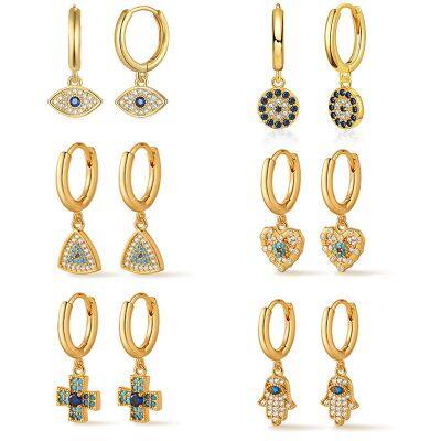 Производитель индивидуальной медной ювелирной продукции. 25-летний OEM-фабрика. Золотопокрытые модные серьги из ювелирных изделий