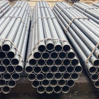 SCH 40 SCH 80 ERW Black Carbon Steel Welded Round Pipe photo-4