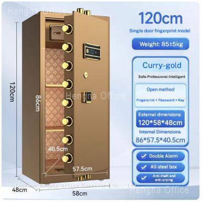 Heavy Duty Security Digital Safe With Password and Key Override | 70cm Commercial Electronic Safe | for Furniture Mounting photo-5