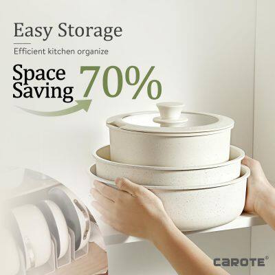 Customized Color Aluminum Nonstick Cookware Set photo-2