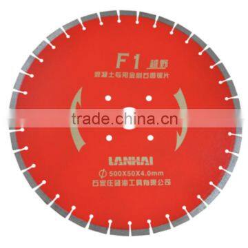 high-speed circular concrete cutting blade