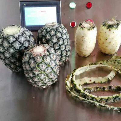 Automatic Pineapple Peeling Slicing Machine