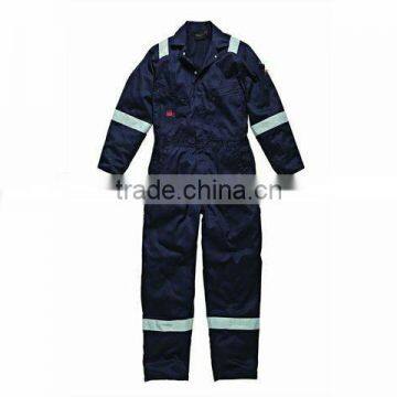 EN11612 100% cotton material fire retardant coveralls for oil and gas industry