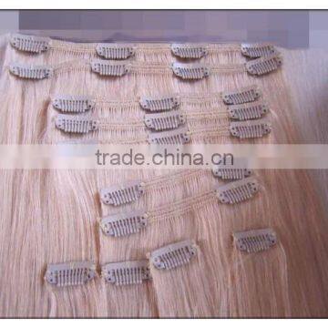 Top Seller Superme Clip in Hair,100% Remy Human Hair Extensions photo-3