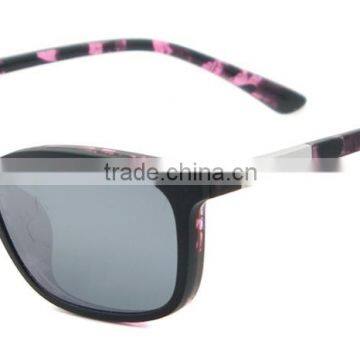 Tr90 Plastic Optical Frame With Polarized Clip on Sunglasses photo-2