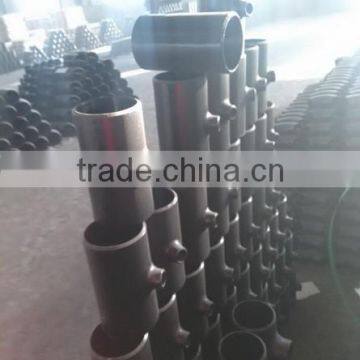 large diameter pipe fittings tee