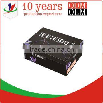 Chinese Factory Black Cardboard Shoe Box photo-3