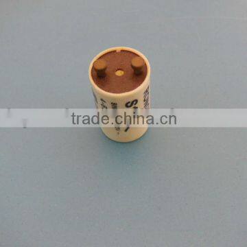 Fujian S10 fluorescent lamp starter/led tube fuse starer/S10 starer( 5 years golden supplier)