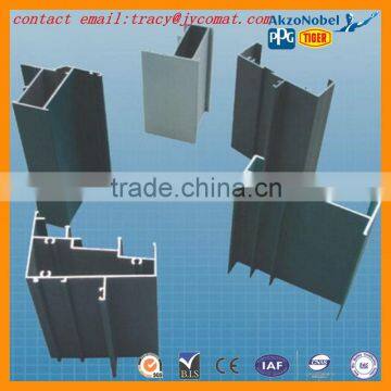 6063 T5 AA15 anodized aluminum profile for Automobile frame profile